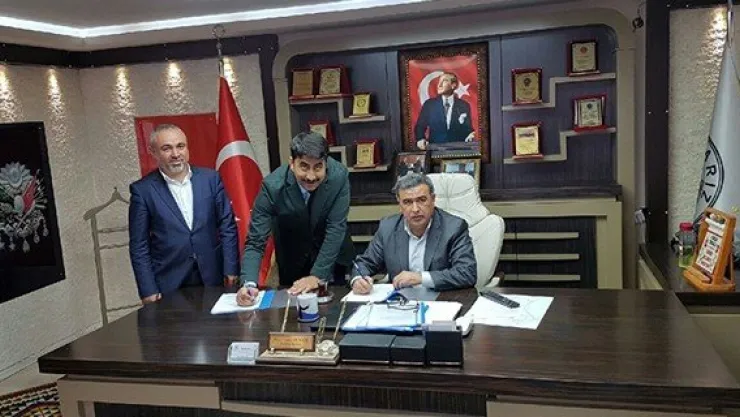 Sarız Belediyesi'nde imzalar atıldı