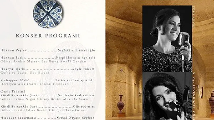 Yeraltında klasik Türk Müziği konseri