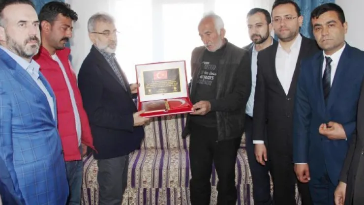 Yıldız, Nevşehir'de şehit ailelerini ziyaret etti