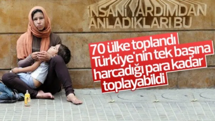 70 ülkeden Suriye'ye yardım sözü