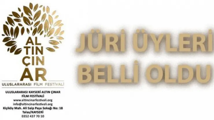 Altın Çınar Film Festivali'nde jüri üyeleri belli oldu
