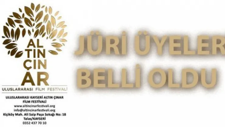 Altın Çınar Film Festivali'nde jüri üyeleri belli oldu