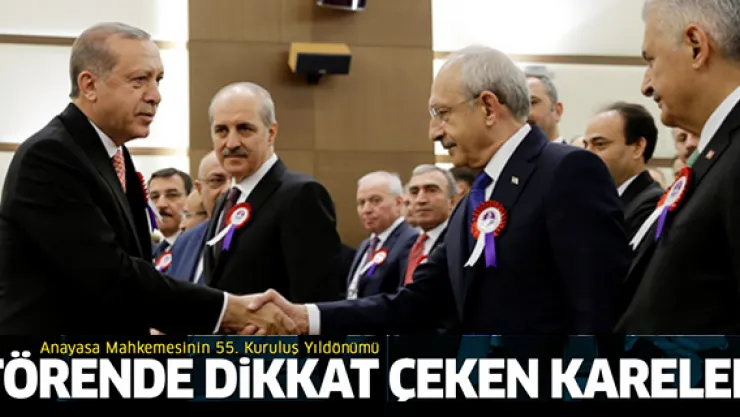 Cumhurbaşkanı Erdoğan, Kılıçdaroğlu ile tokalaştı