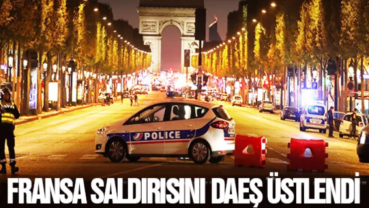 FRANSA SALDIRISINI DAEŞ ÜSTLENDİ