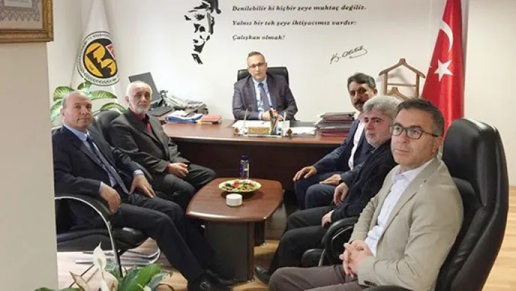 Gönüllü kuruluşlardan vakıflar bölge müdürüne ziyaret