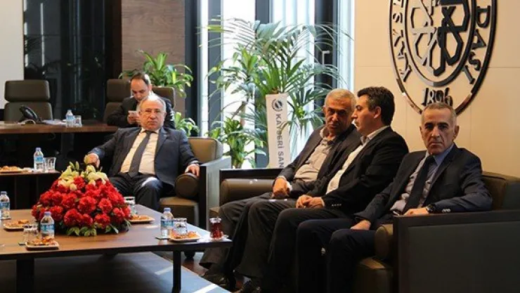 KAYSO Heyeti'nden KTO'ya Hayırlı olsun ziyareti