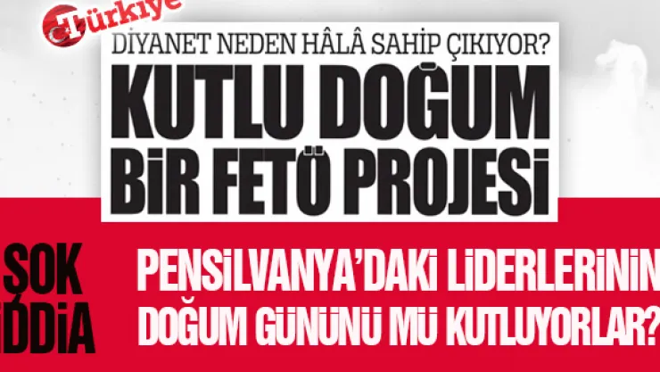 PENSiLVANYA'DAKi LiDERLERiNiN  DOĞUM GÜNÜNÜ MÜ KUTLUYORLAR?