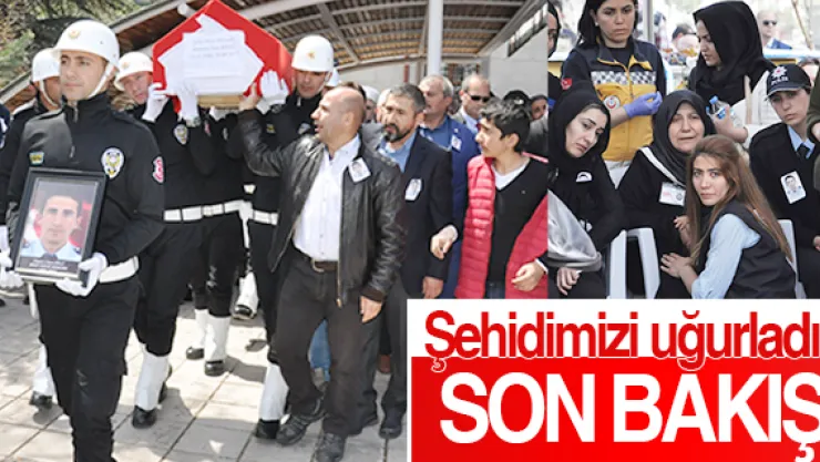 Şehidimizi uğurladık