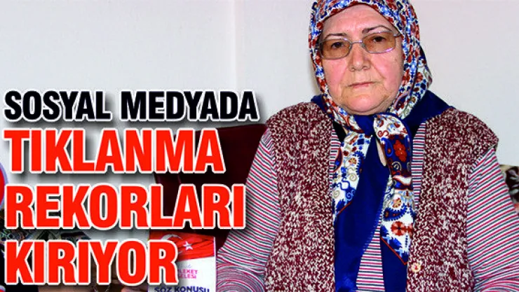 Sosyal medyanın yeni fenomeni 'Ayşe Teyze'