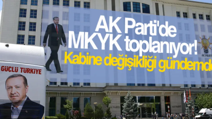 AK Parti MKYK, Erdoğan'ın Başkanlığında başladı