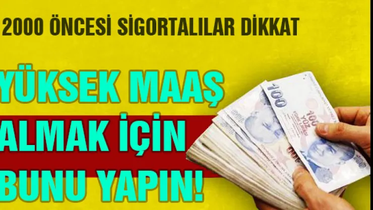 Emekliye yeni maaş formülü