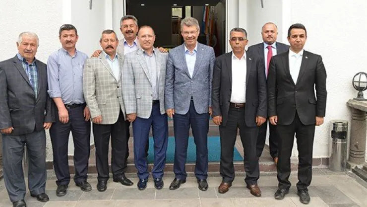 Esnaf Odaları ve STK temsilcilerinden Kayseri Şeker'e destek