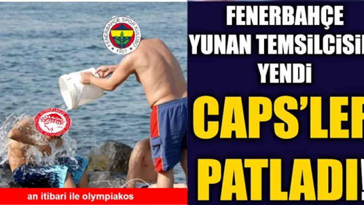 Fenerbahçe Olympiakos'u yendi, sosyal medya çalkalandı