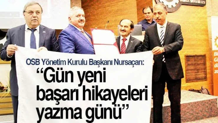 'Gün yeni başarı hikayeleri yazma günü'