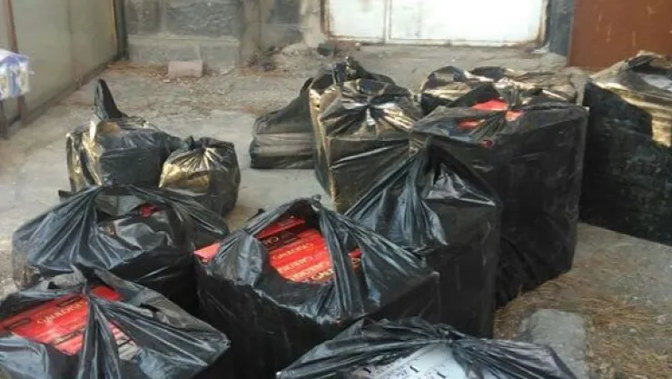 Kayseri'de 2 bin 200 paket kaçak sigara ele geçirildi