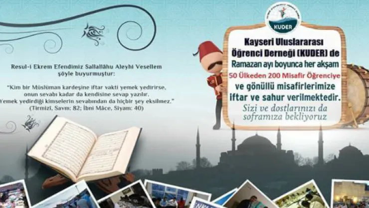 KUDER ümmet iftarları başladı