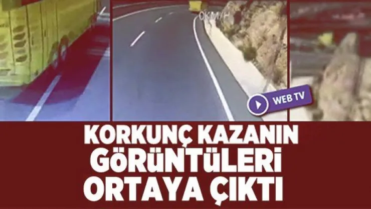 Marmaris'teki korkunç kazanın görüntüleri ortaya çıktı
