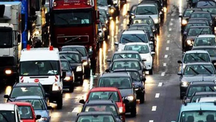 Motorlu taşıt sayısı 349 bini aştı