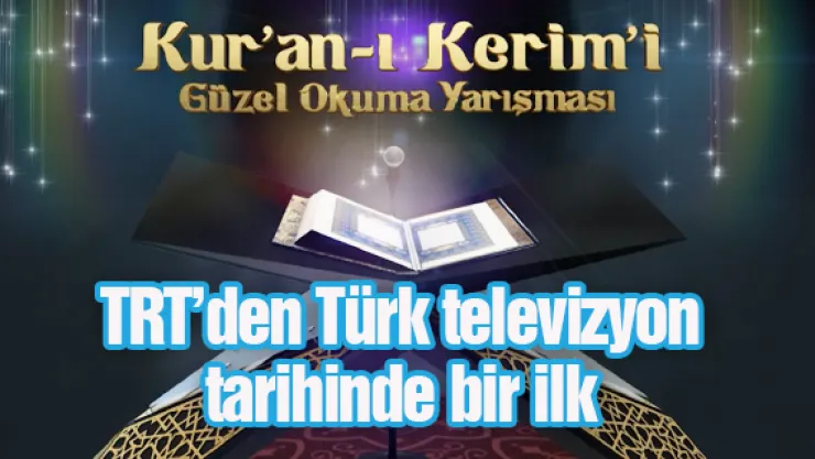 TRT'den Türk televizyon tarihinde bir ilk