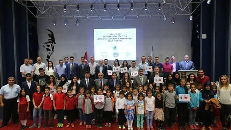 82 okulda 7 bin 200 kilo atık pil toplandı