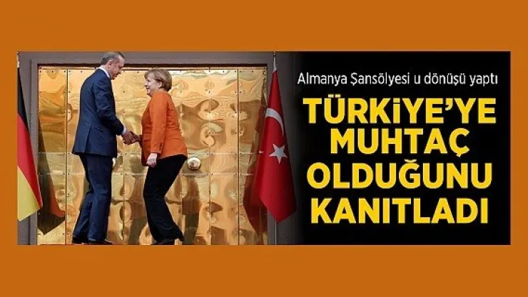 Almanya'dan son dakika U dönüşü Erdoğan bizim için...