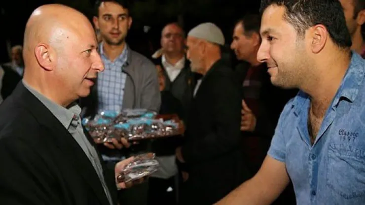 Başkan Çolakbayrakdar, Erkilet sakinleriyle birlikte