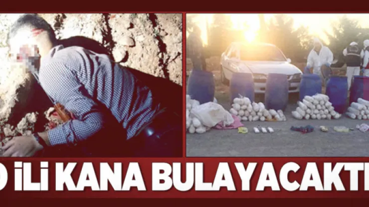 Bombalı eylem için şehre inen terörist....