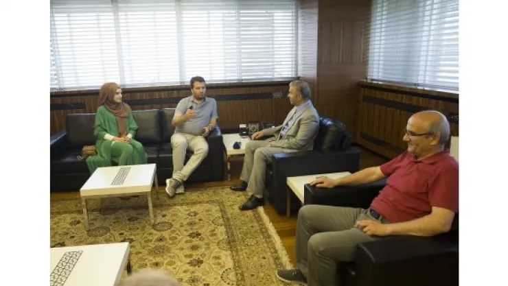 Diriliş Yapımcısı Bozdağ'dan Çelik'e ziyaret