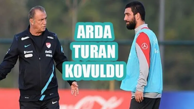 Fatih Terim Arda Turan'ı kamptan gönderdi