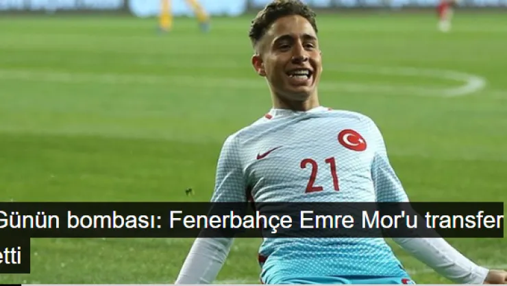 Fenerbahçe, Emre Mor'u Satın Alma Opsiyonuyla Kiraladı