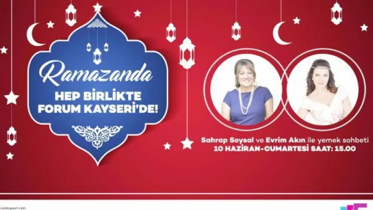 Forum Kayseri'de yemek söyleşisi