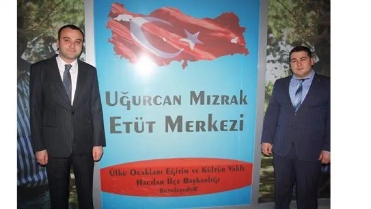 Hacılar Ülkü Ocakları'ndan anlamlı açılış