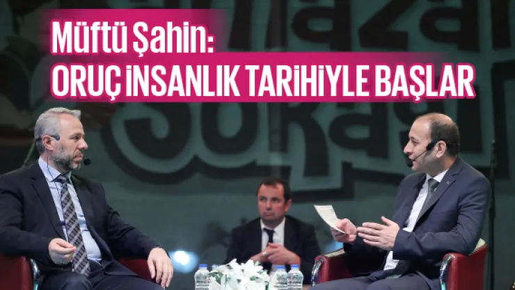 ORUÇ İNSANLIK TARİHİYLE BAŞLAR