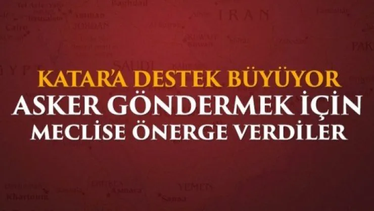 Pakistan'tan Katar'a asker desteği