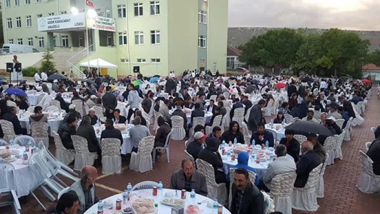 Şeker Sofrası Yenifakılı'da kuruldu