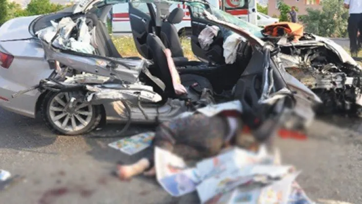 Trafikte 1 yılda 124 kişi öldü