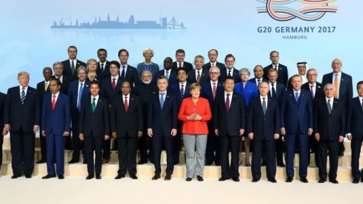 Cumhurbaşkanı Erdoğan, G-20 aile fotoğrafında
