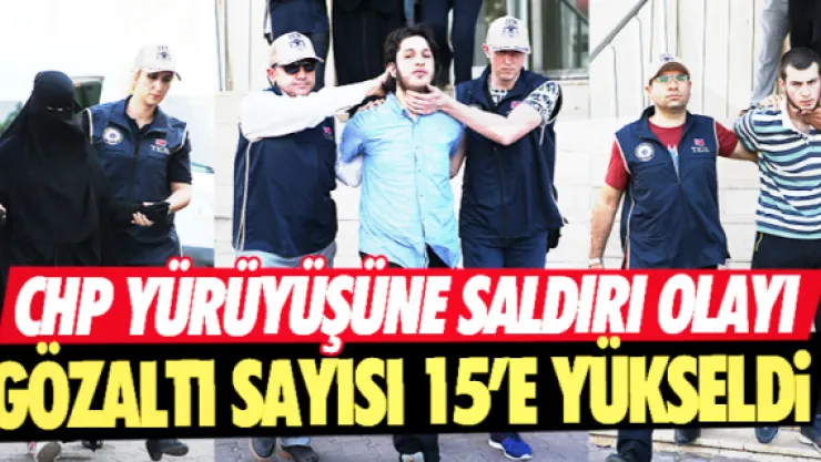 Kayseri'de gözaltı sayısı 15'e yükseldi