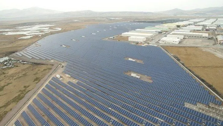 Kayseri OSB güneş tarlaları geleceği aydınlatıyor