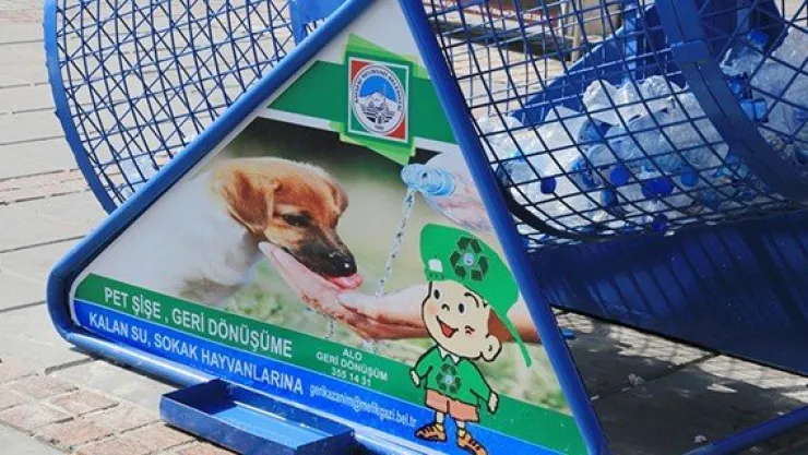 Melikgazi Belediyesi sokak hayvanlarını unutmadı