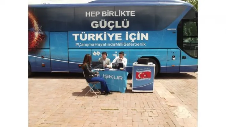 Milli Seferberlik Otobüsü Kayseri'de