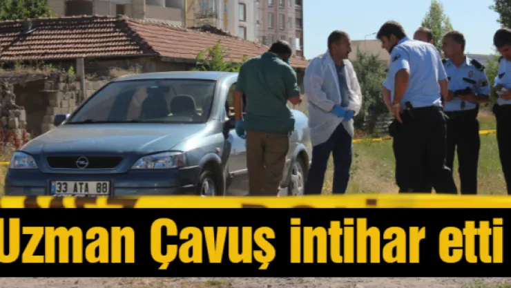 Uzman Çavuş intihar etti