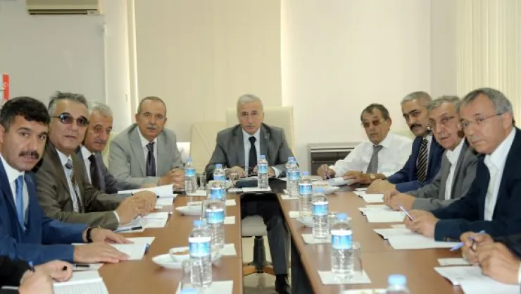 İncesu OSB Müteşebbis Teşekkül Heyeti Vali Kamçı Başkanlığında Toplandı