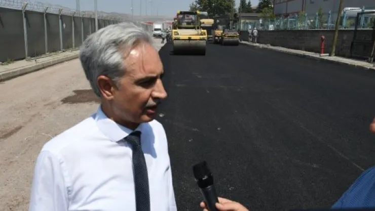 Kayseri OSB'de altyapı projeleri aralıksız devam ediyor