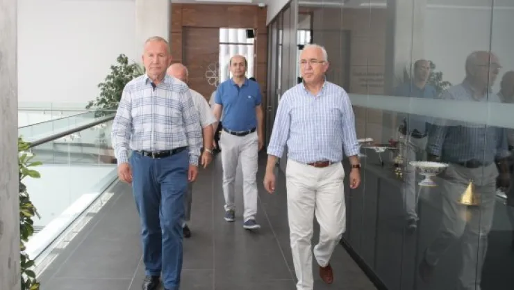 Nevşehir Ticaret Borsası'ndan KTO'ya ziyaret