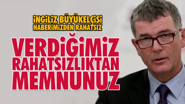 RİCHARD'A VERDİĞİMİZ RAHATSIZLIKTAN MEMNUNUZ