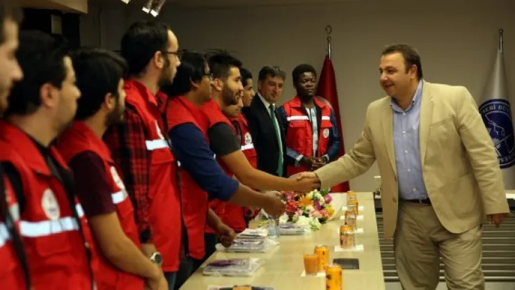 'Damla Projesi' gençleri Büyükşehir'de