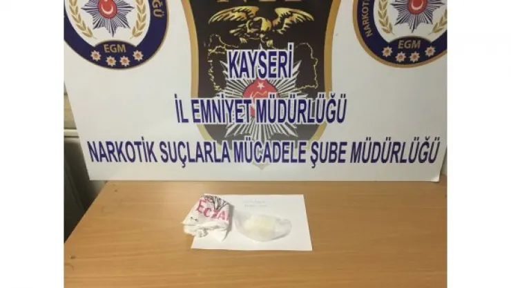 Develi'den sonra Sarız'da uyuşturucu operasyonu