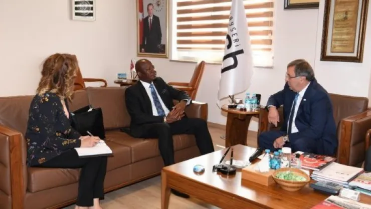 Güney Afrika heyetinden Kayseri OSB'ye ziyaret