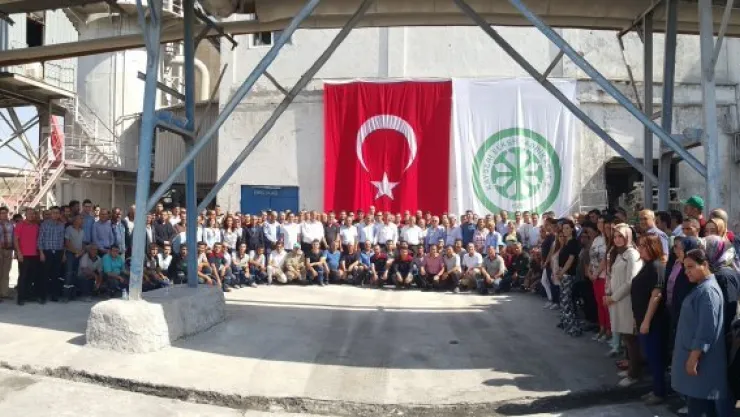 Kireç ocağı 63'üncü kez ateşlendi